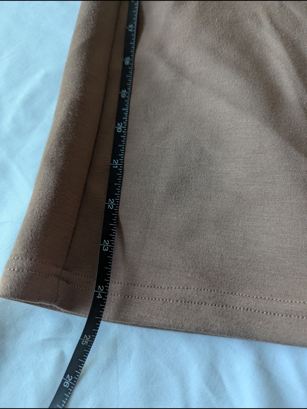 Willow Tree Wide-Leg Pull-On Capris - Brown - Picture 5 of 6